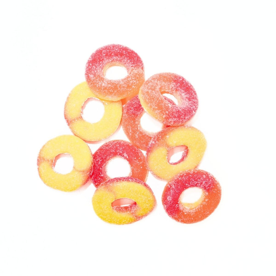 JUICY PEACH RINGS (100g)