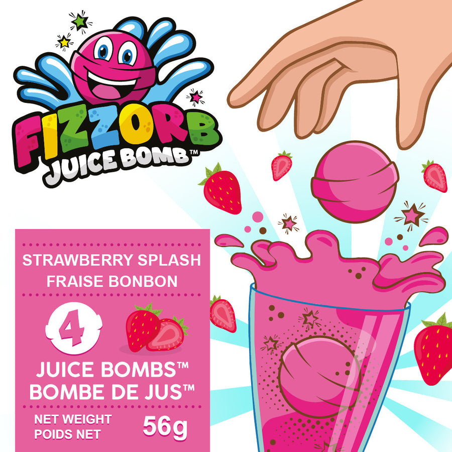 Strawberry Splash Fizzorb