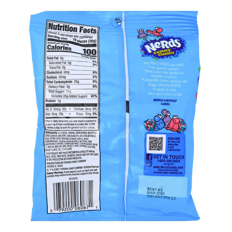 NERDS GUMMY CLUSTERS BAIES